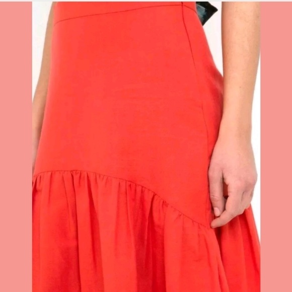 Maryam Nassir Zadeh Red Cala Skirt Sold Out size S - Picture 3 of 4